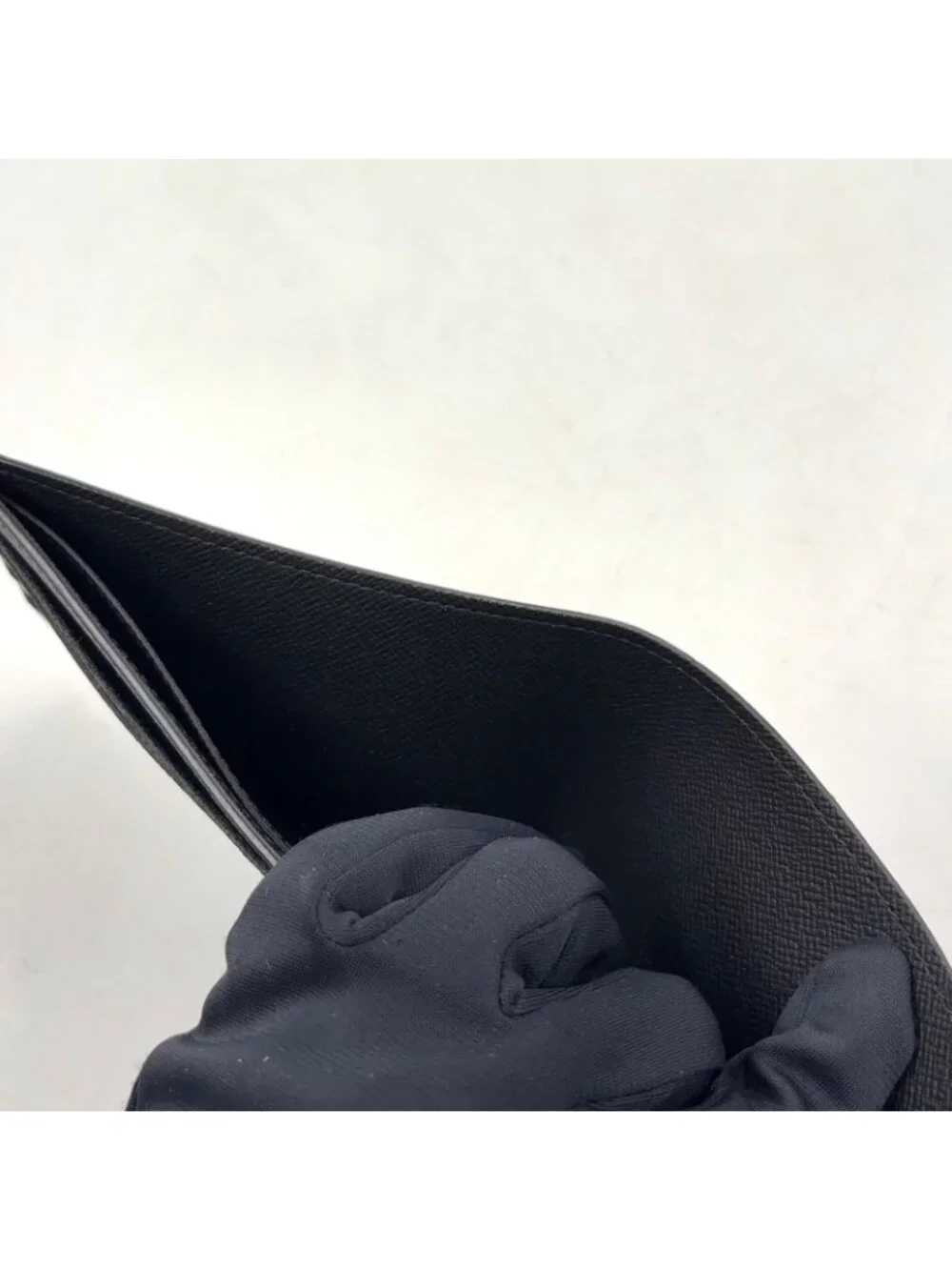 Louis Vuitton Portefeuille Marco NM Monogram Eclipse Leather Black Bifold
